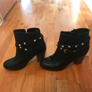 Black Studded Boots